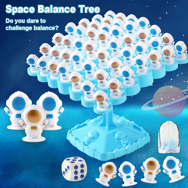 Board Game Saboteur - Astronauts Creative Balancing Tree Toy Balance