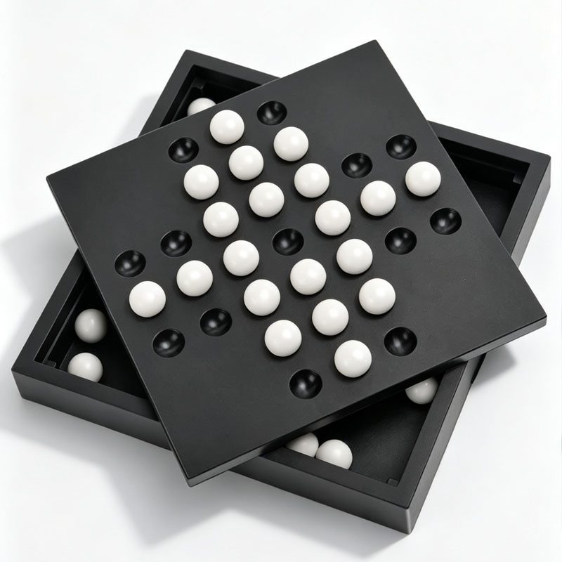 Board Game Pdf - Europe Classic Single Chess Peg Solitaire