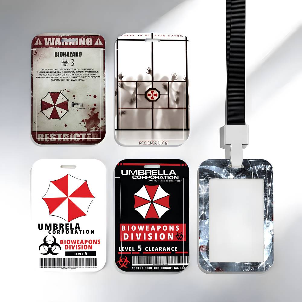 Board Game Resident Evil - Game R-Resident E-Evil Lanyard Card Holders