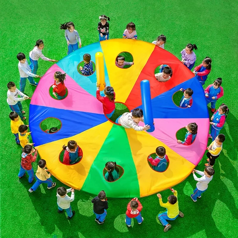 Board Game Multiplayer - Rainbow Parachute Knock Gopher Multiplayer Interactive