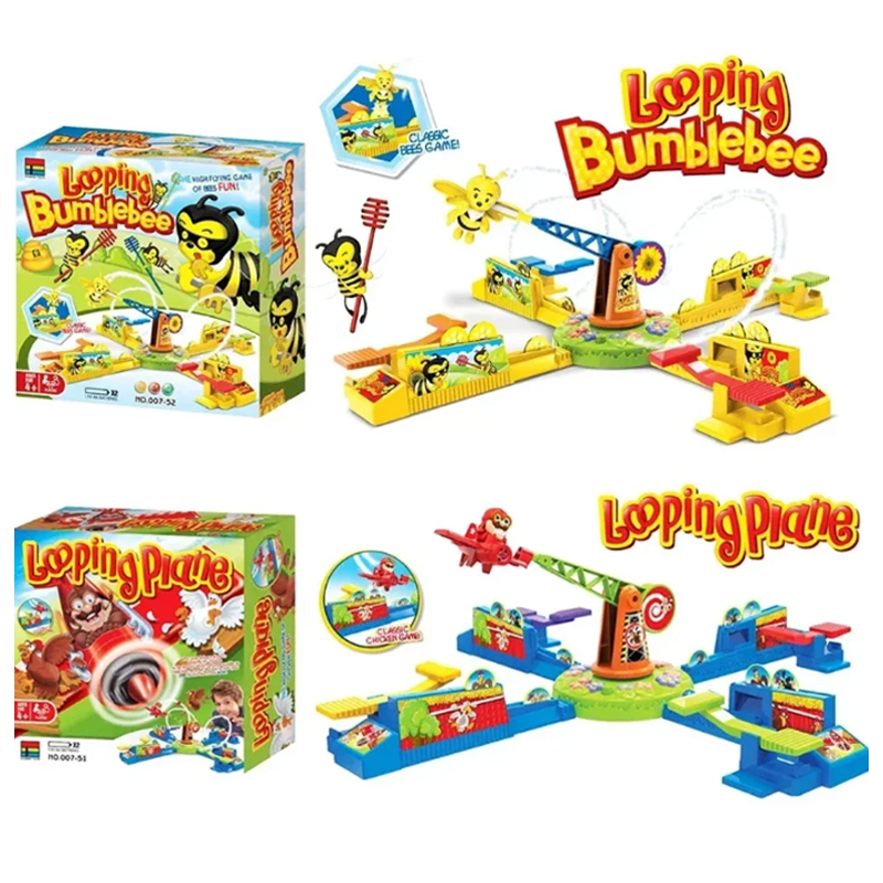 Board Game Multiplayer - Rotating airplane chicken stealing game, eagle