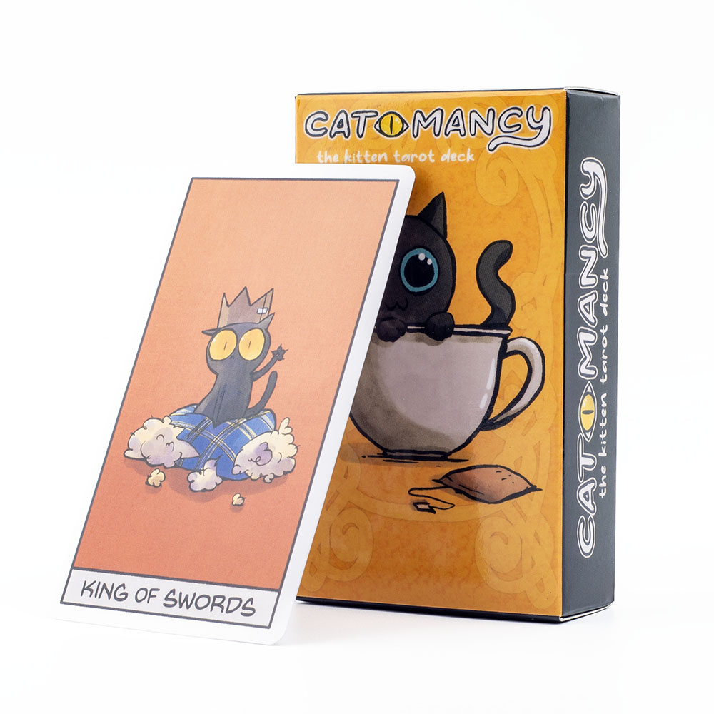 Board Game Pdf - Cat Mancy Kitten Tarot Deck 78