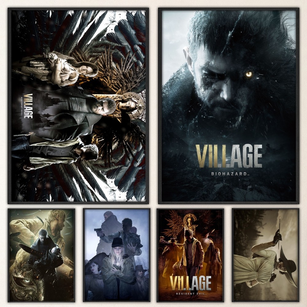 Board Game Resident Evil - Resident-Evil 8 Village Hot Video Game