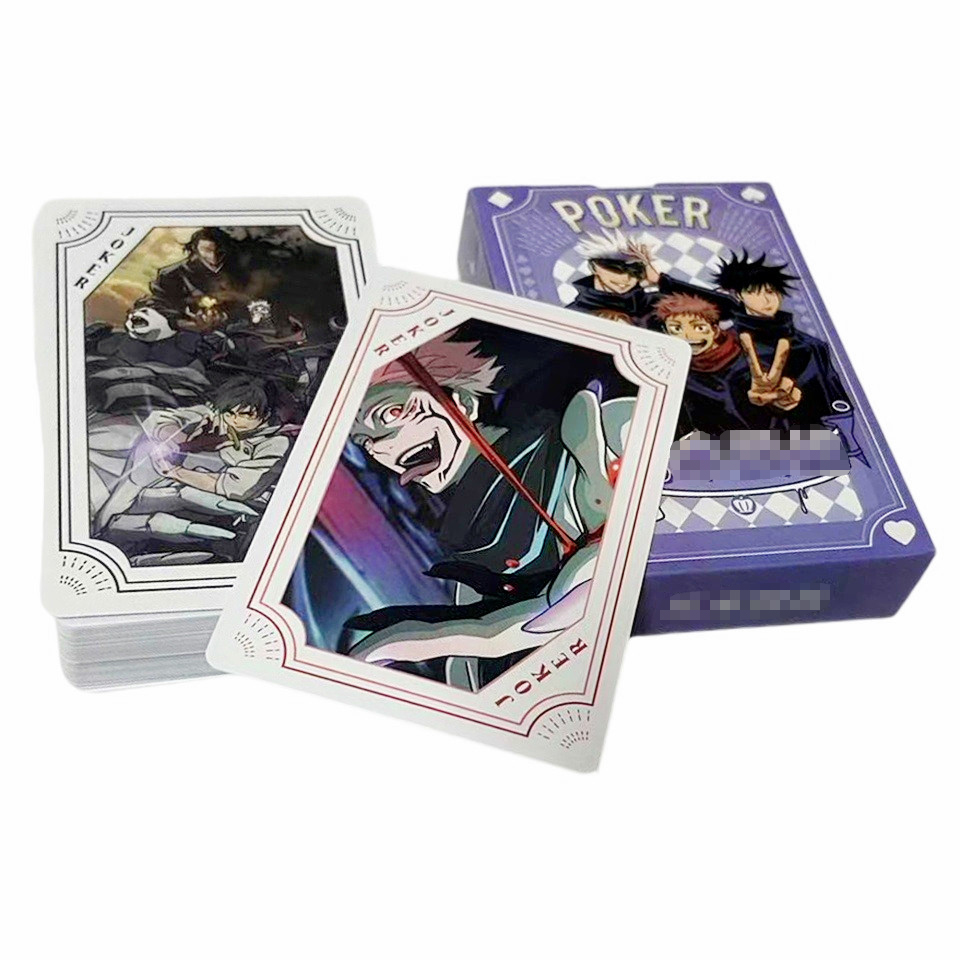 Board Game Recommendation - Jujutsu Kaisen Playing Poker Cards Board