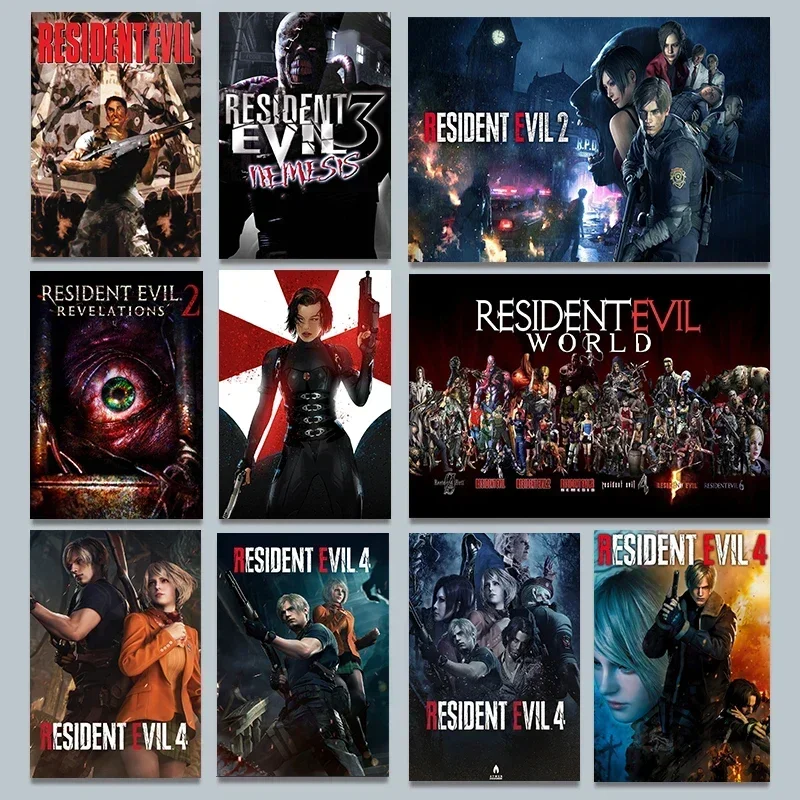 Board Game Resident Evil - Classic Hot Video Game Resident-Evil 2