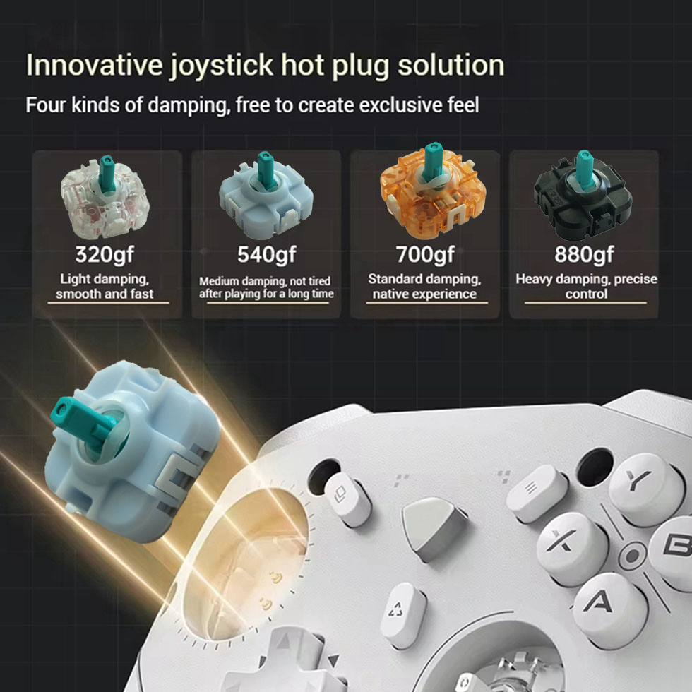 Board Game Steam - 2pcs K-Silver JS20 TMR Hot Swap