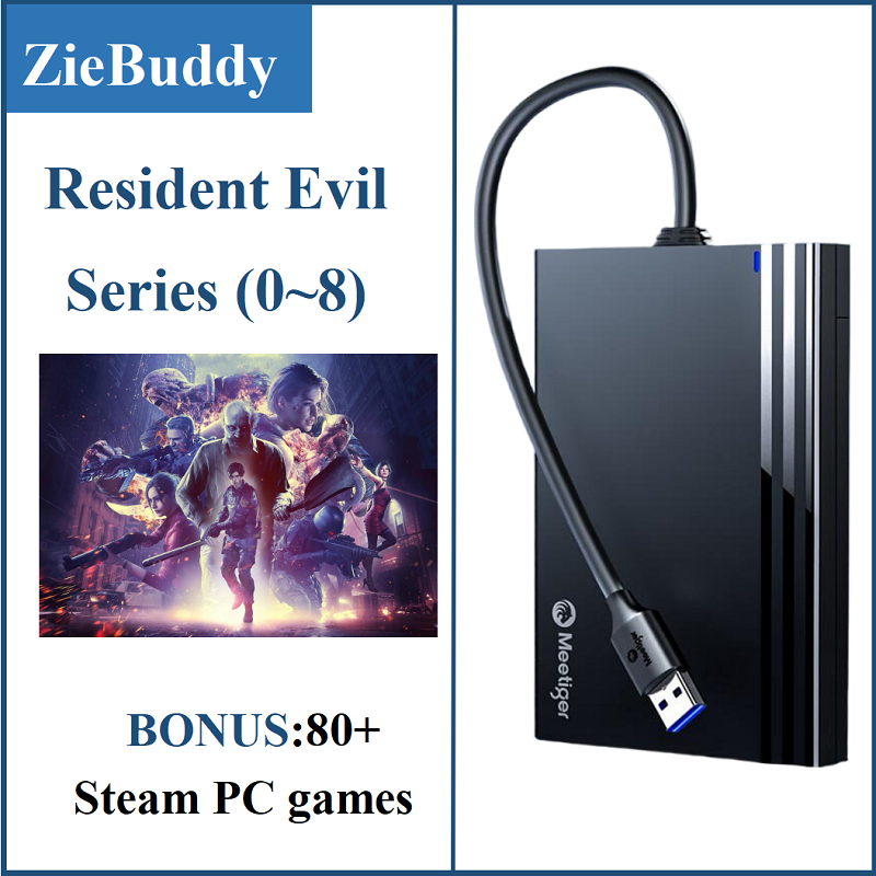 Board Game Resident Evil - ZieBuddy Game console including the Resident