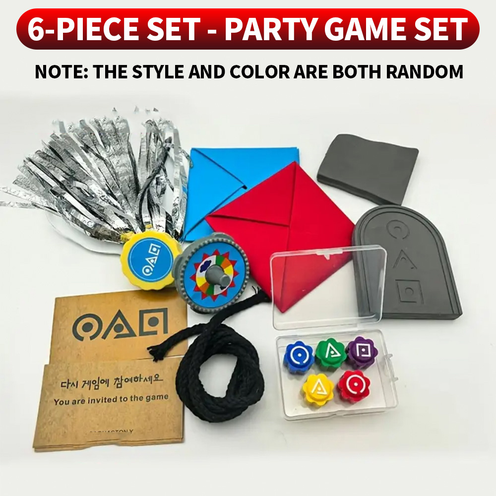 Board Game Multiplayer - 6-piece set - nostalgic traditional game