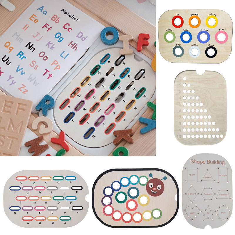 Board Game Recommendation - Children Montessori Games Fine Movement Training