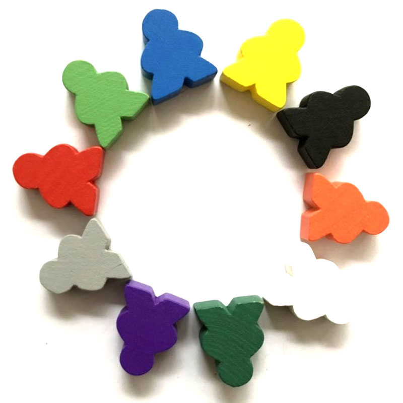 10Pieces Big Size 20*23*10mm W - Board Game Multiplayer 评论和价格