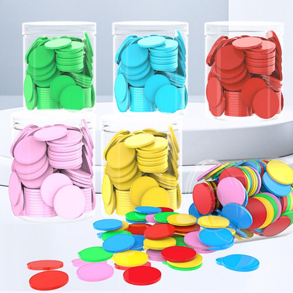100pcs Plastic Counting Chips  - Board Game Operation 评论和价格