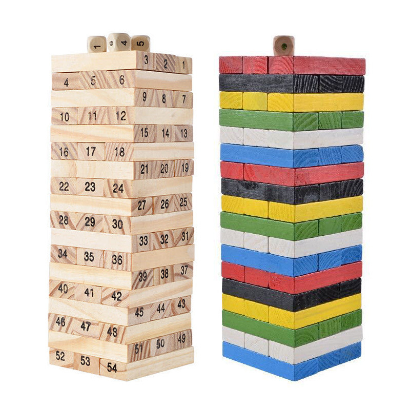 Wooden Stacking Tower Game Int - Board Game Saboteur 评论和价格