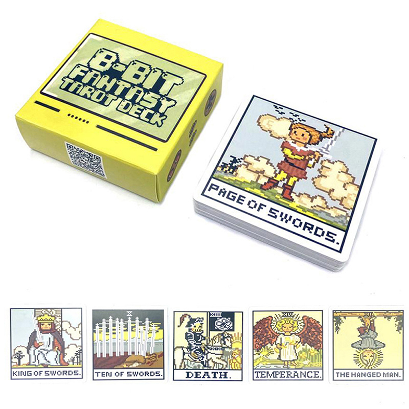 1Box 8 Bit Fantasy Tarot Deck  - Board Game Pdf 评论和价格