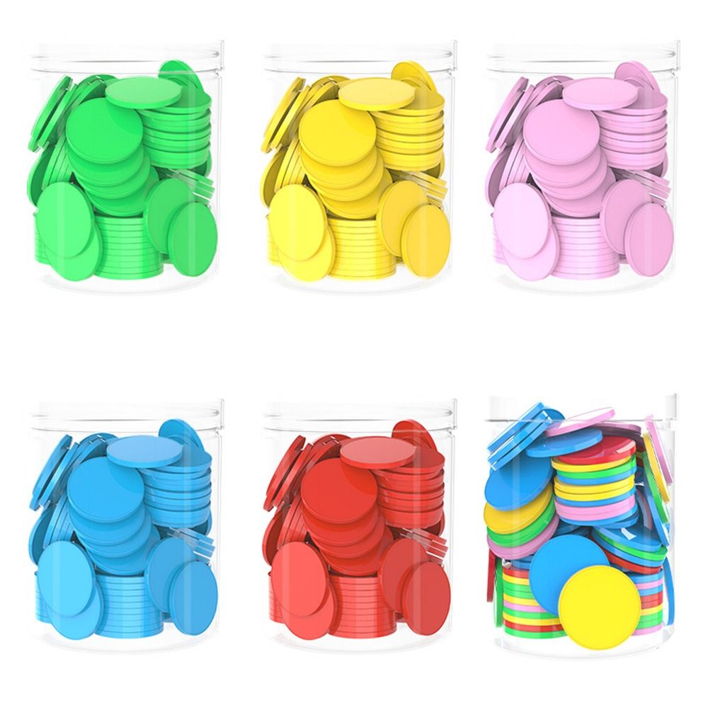100pcs Plastic Counting Chips  - Board Game Operation 评论和价格