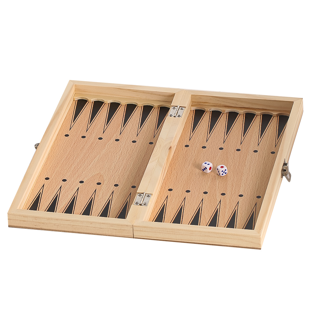 Wooden 3-in-1 Checkers Backgam - Board Game Operation 评论和价格