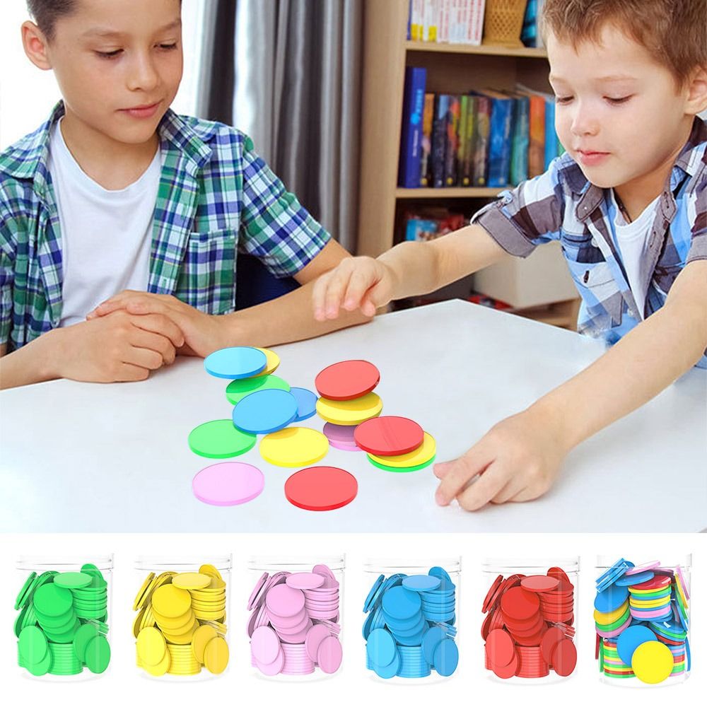 100pcs Plastic Counting Chips  - Board Game Operation 评论和价格