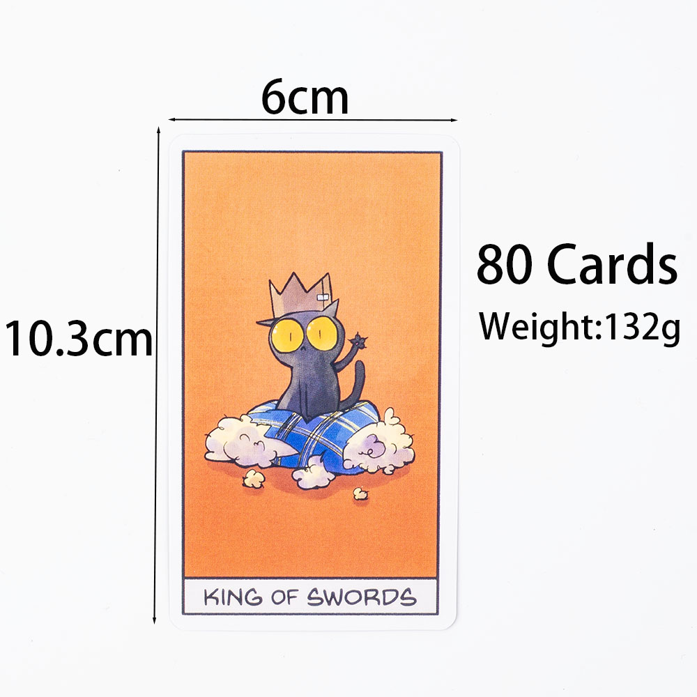 Cat Mancy Kitten Tarot Deck 78 - Board Game Pdf 评论和价格