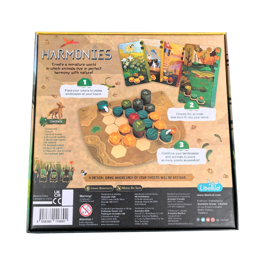 Harmonies - Board Games - Crea - Board Game Multiplayer 评论和价格