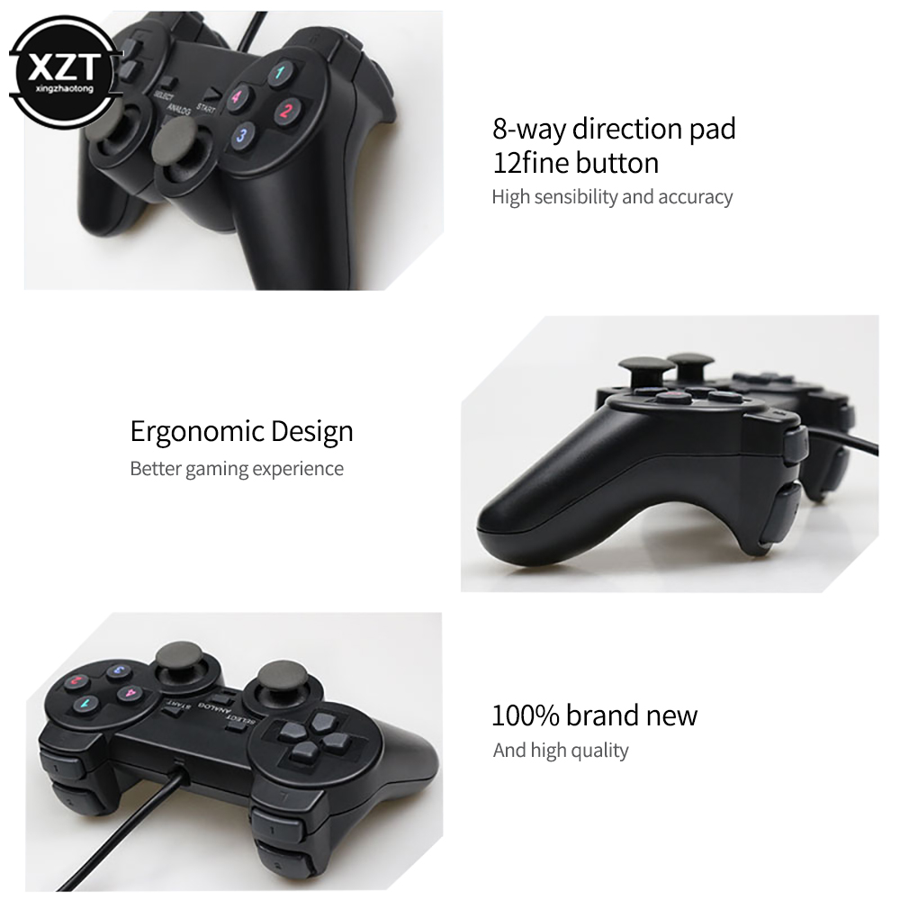 1pcs USB Wired Gamepad Joystic - Board Game Steam 评论和价格