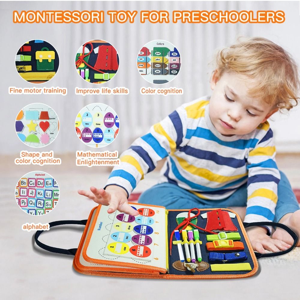 Creative Cute Felt Busy Board  - Board Game Of Life 评论和价格
