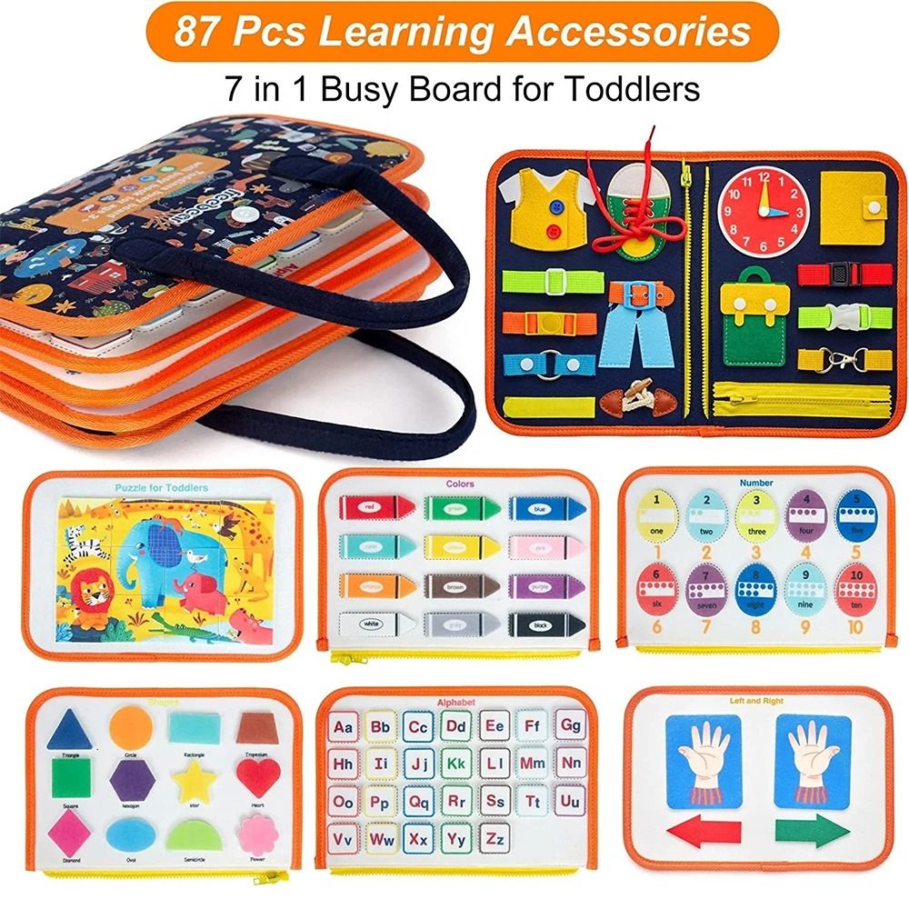 Creative Cute Felt Busy Board  - Board Game Of Life 评论和价格