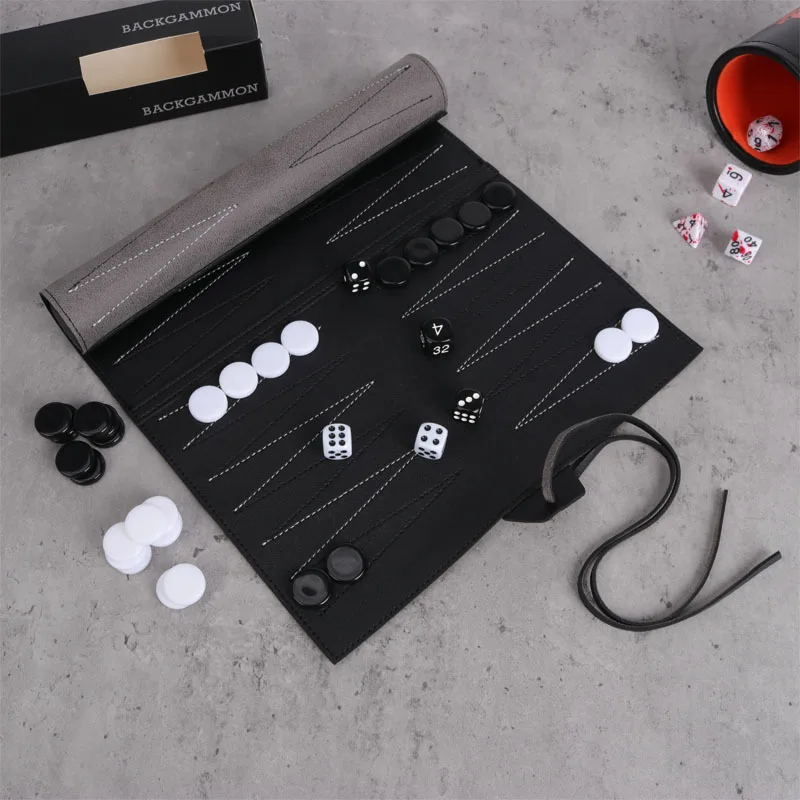 Roll Up Backgammon Sets Portab - Board Game Operation 评论和价格