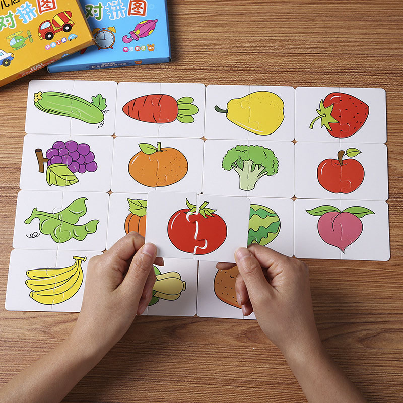 32PCS Toddler Card Match Game  - Board Game Of Life 评论和价格