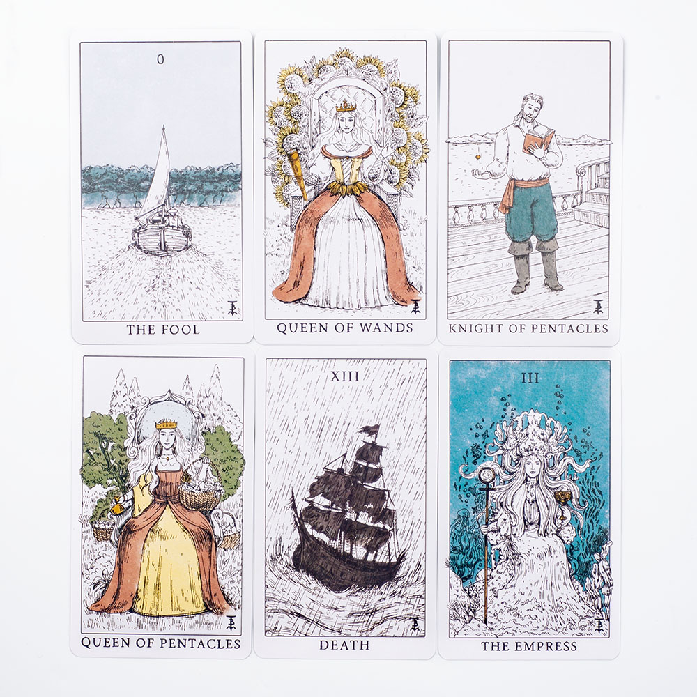 Ocean Themed Tempest Tarot  De - Board Game Of Life 评论和价格
